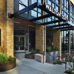The Walton Lofts building. Seattle, Washington. Image license: The Schuster Group, Turner Construction, Shoesmith Cox Architects, Ken Philp Landscape Architects and Bristal Design Group. © Copyright 2015 Benjamin Benschneider All Rights Reserved. Usage may be arranged by contacting Benjamin Benschneider Photography. Email: bbenschneider@comcast.net or phone: 206-789-5973.